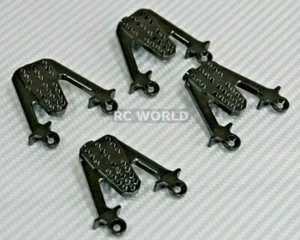 For Axial SCX10 METAL SHOCK TOWER LIFT BRACKET MOUNTS Set (4) BLACK - Picture 1 of 11