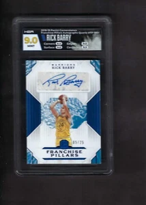 2018-19 Rick BarrPanini Cornerstones Franchise Pillars Quartz Auto 5/25 HGA 9 - Picture 1 of 2