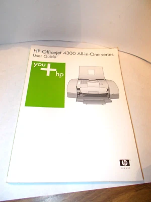 HP Officejet 4300 All-In-One Series User Guide  PAPERBACK  BOOK - Image 1 of 4