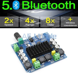 NUOVA TDA7498 Scheda Amplificatore Digitale Bluetooth 5.0 2x100W Modulo Stereo AMP - Foto 1 di 4