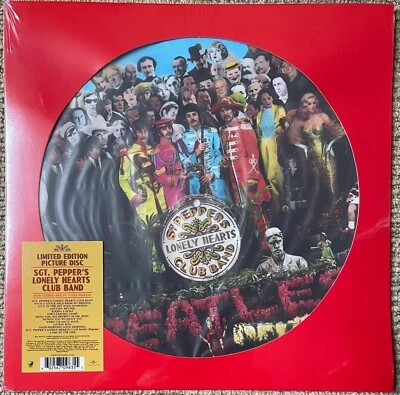 The Beatles - Sgt Pepper's Lonely... - Scarce 2017 Picture Disc LP NEW & SEALED - Image 1 of 3