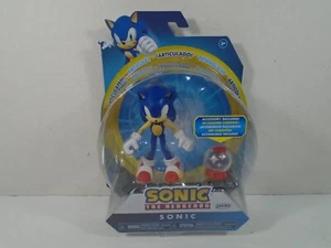 2024 JAKKS PACIFIC--SONIC THE HEDGEHOG--FIGURA SÓNICA 4" (NUEVA) - Imagen 1 de 6