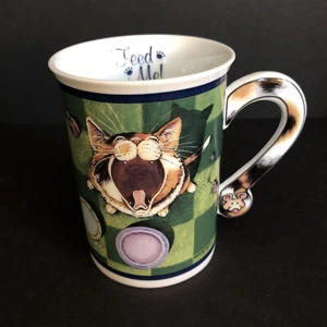 Tazza/tazza porcellana Danbury collezione gatti comici Gary Patterson come nuova, FEED ME! - Foto 1 di 8