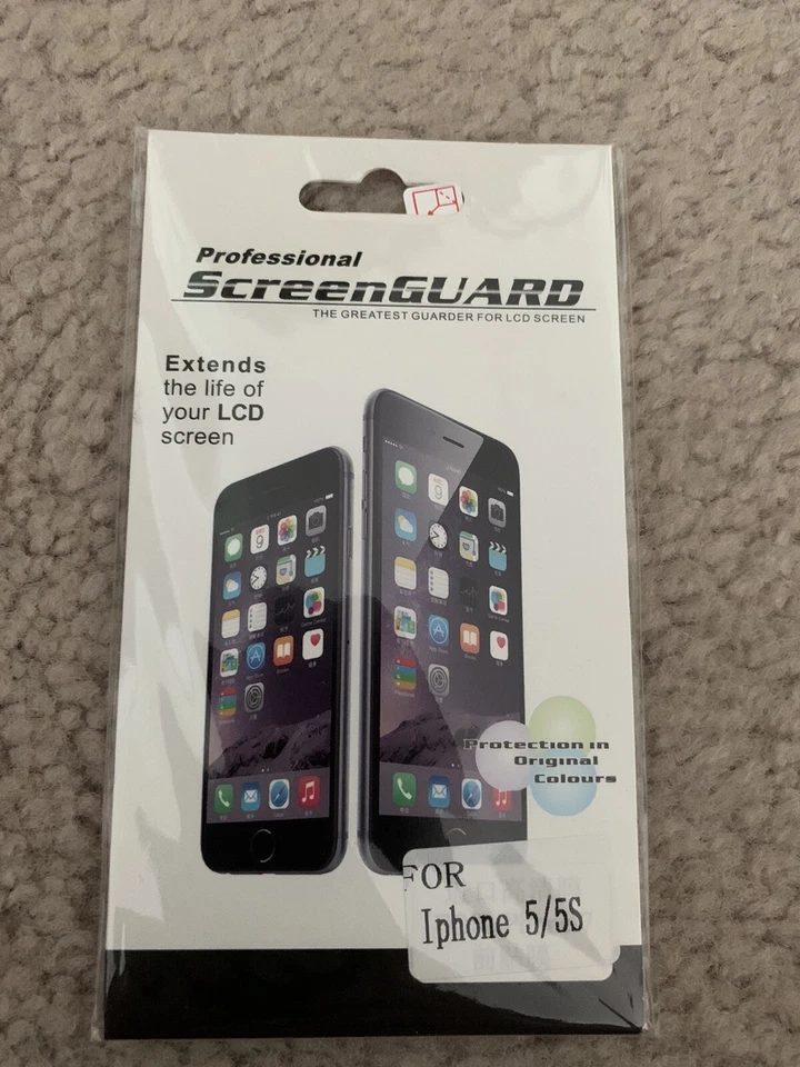Professional Screen Guard Screen Protector for iPhone 5 / 5s - Image 1 of 2