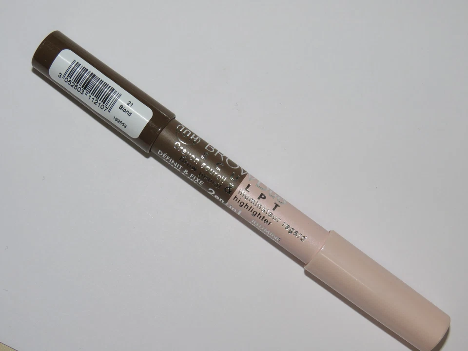 Bourjois Brow Duo Sculpt 2 in 1 Eyebrow Pencil and Highlighter 21 BLOND - Image 1 of 1