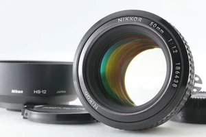 [Ottimo come nuovo con cappuccio HS-12] Nikon Ai Nikkor 50 mm f1.2 MF obiettivo standard dal GIAPPONE - Foto 1 di 8