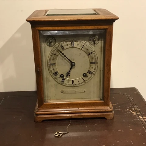 Superb Gentleman’s Library Clock Cover