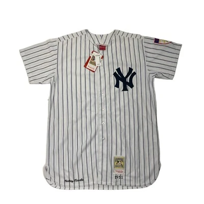 Camiseta de franela local Mitchell & Ness New York Yankees #7 Mickey Mantle talla XXXL 54 Foto 1 de 4