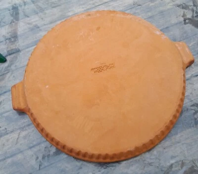 Mediterrane Pizzateller -Tonteller - Ø 29 cm - Bild 1 von 2