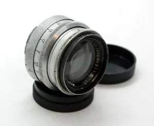 RARE Carl Zeiss Jena Biotar lens 2.0/58 mm Exakta mount 17 blades! - Picture 1 of 8