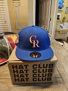 Hat Club Exclusive 7 3/8 New Era Colorado Rockies - Picture 1 of 2