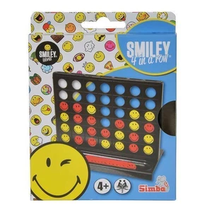 Reisespiel Smiley vier in einer Reihe Strategiespiel - Bild 1 von 1