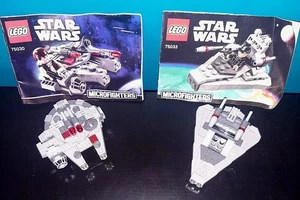 Lego Star Wars Microfighter Set: 75030 & 75033 mit Anleitungen - SIEHE BESCHREIBUNG - Bild 1 von 1