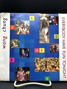 Wang Chung-Everybody Have Fun Tonight w/PS-45 RPM-7"-single-rock-vinyl-Geffen-NM - Picture 1 of 4