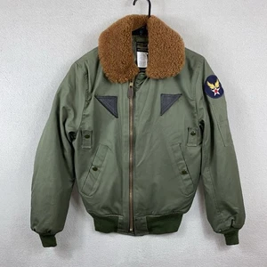 Spiewak B-15A Style Flight Jacket Men’s S Green Centennial Limited Edition 2004 - Picture 1 of 8
