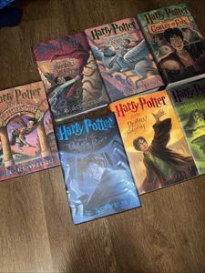 harry potter book set 1-7 - Picture 1 of 15