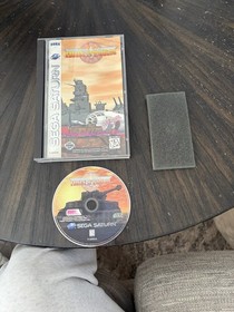 Sega Saturn Game Iron Storm CIB Complete In Box 
