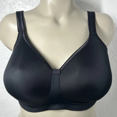 ANITA Tonya Post Mastectomy Bra Size 40D Black Wireless Padded Molded Bra - Image 1 of 4