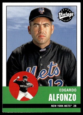 2001 Upper Deck Vintage Edgardo Alfonzo New York Mets #283 - Image 1 of 2