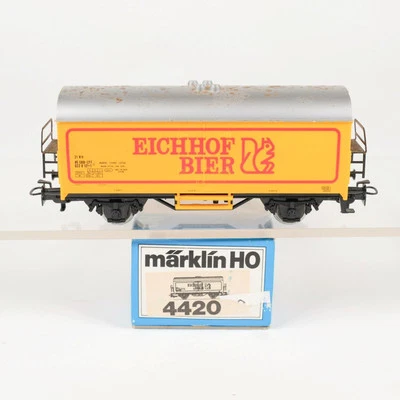 Marklin HO Scale Eichhof Bier Refrigerator Beer Car 4420 - Image 1 of 4