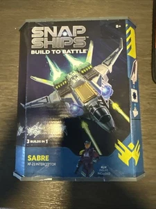 Snap Ships Build to Battle Sabre XF-23 Interceptor (3 Builds in 1) Klik Figure - Picture 1 of 2