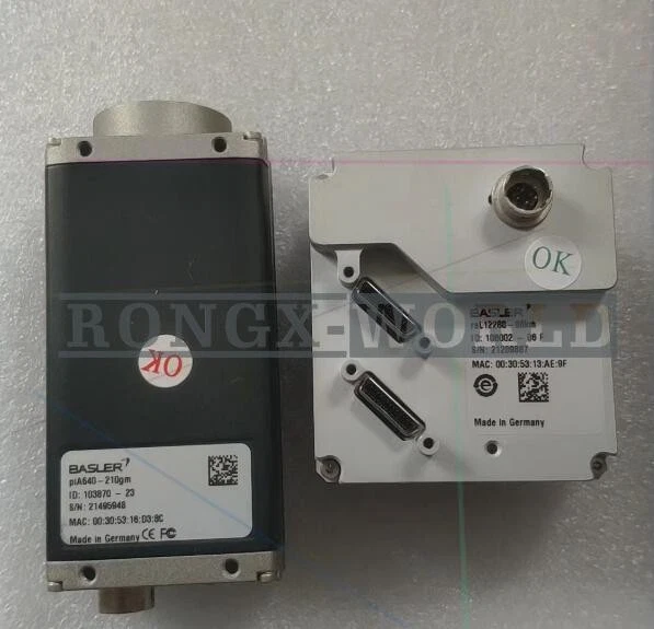 ONE used BASLER piA640-210gm industrial camera - Image 1 of 1