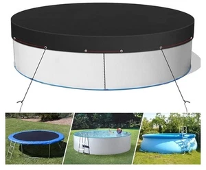 24FT Pool Cover, Solar Pool Covers for Above Ground Pools, Round Pool Cover,... - Picture 1 of 5