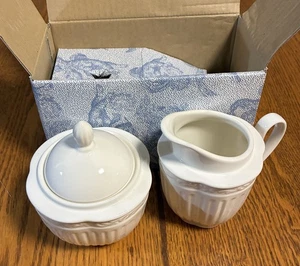 Mikasa ITALIAN COUNTRYSIDE Creamer and Covered Sugar Bowl - Original Box - Picture 1 of 5