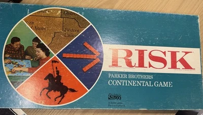 Vintage Risk Board Game 1959-1963 Edition Parker Brothers - Image 1 of 4