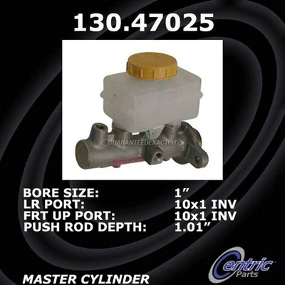 For Subaru Impreza Forester Legacy Saab 9-2X Centric Brake Master Cylinder CSW - Image 1 of 3