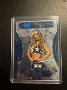 2024 Upper Deck Black Diamond AEW Exquisite Collection Blue 68/75 Anna Jay - Picture 1 of 2