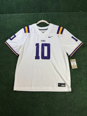 Nike LSU Tigers “Edwards” #10 Football Jersey Youth Size XL Customized - Image 1 of 4