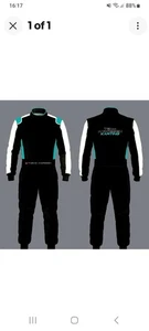 GOKART RENNANZUG CIK FIA LEVEL 2 GEPRÜFT, KOMPLETT ANGEPASST FÜR SOMMER & WINTER - Bild 1 von 7