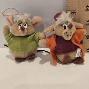 Walt Disney Cinderella Jaq und Gus Weihnachtsschmuck Vintage - Bild 1 von 7