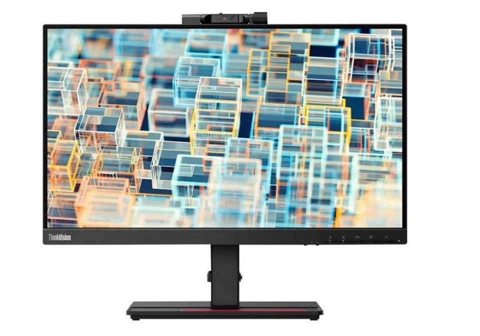 21.5" Lenovo T22v-20 Full HD 1080p HDMI DP VGA IPS Monitor 61FBMAR6US - Image 1 of 1