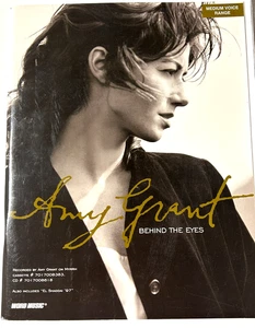 Amy Grant Behind the Eyes Songbook Sheet Music Piano Christian - Picture 1 of 3