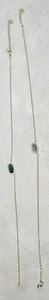 2 Collares Kendra Scott Elisa Oro Anx Plata Tono Filigrana Leer - Imagen 1 de 13