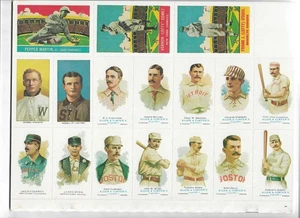 1977 Dover Classic Baseball Cards Reprints 8 Page Book of 97 Reprint Cards - Picture 1 of 3