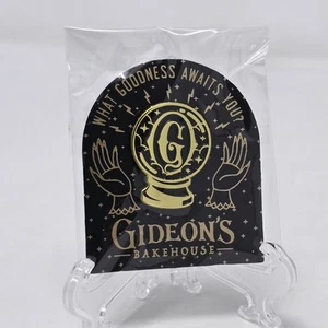 Gideon's Bakehouse Black & Gold Crystal Ball Pin Limited Edition LE 2000 - Picture 1 of 1