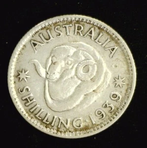 1939 AUSTRALIEN SILBERSCHILLING SS+ REDUZIERT 23.07.25 (4316) - Bild 1 von 2