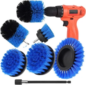 6PACK Bürstenaufsatz Bohrmaschine Set Reinigung Bürste Akkuschrauber Universell - Bild 1 von 14