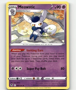 Pokemon Meowstic 82/195 Silver Tempest NM/M - Bild 1 von 1