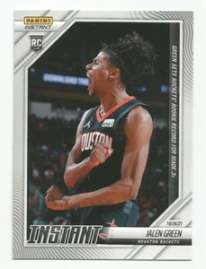 2021-22 Panini Instant NBA JALEN GREEN Rookie RC #10 3s Record ROCKETS /1526 - Picture 1 of 2