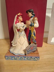 Jim Shore Disney Traditions The Little Mermaid ""Weded Bliss"" Figur Neu im Karton - Bild 1 von 5