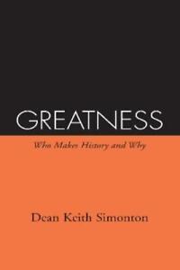 Dean Keith Simonton Greatness (Hardback)