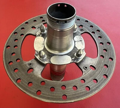 Ducati Superbike 1098 S 2008 OEM rueda trasera eje disco rotor conjunto Foto 1 de 4