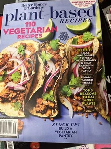 Better Homes & Gardens- PLANT-BASED RECIPES-JAN 2022-110 VEGETARIAN RECIPES T269 - Picture 1 of 4