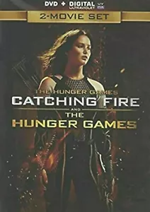 THE HUNGER GAMES + CATCHING FIRE (DVD) - 2-MOVIE SET - NEW AND SEALED, SLIPCOVER - Picture 1 of 1