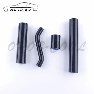 Kit de manguera de refrigerante de radiador de silicona negro para Suzuki GT 750 GT750 1972-1977 se adapta Foto 1 de 4