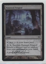 2012 Magic: The Gathering - Dark Ascension Foil Haunted Fengraf #157 01ba
